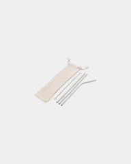 Set cannucce acciaio inox da personalizzare - Argento
