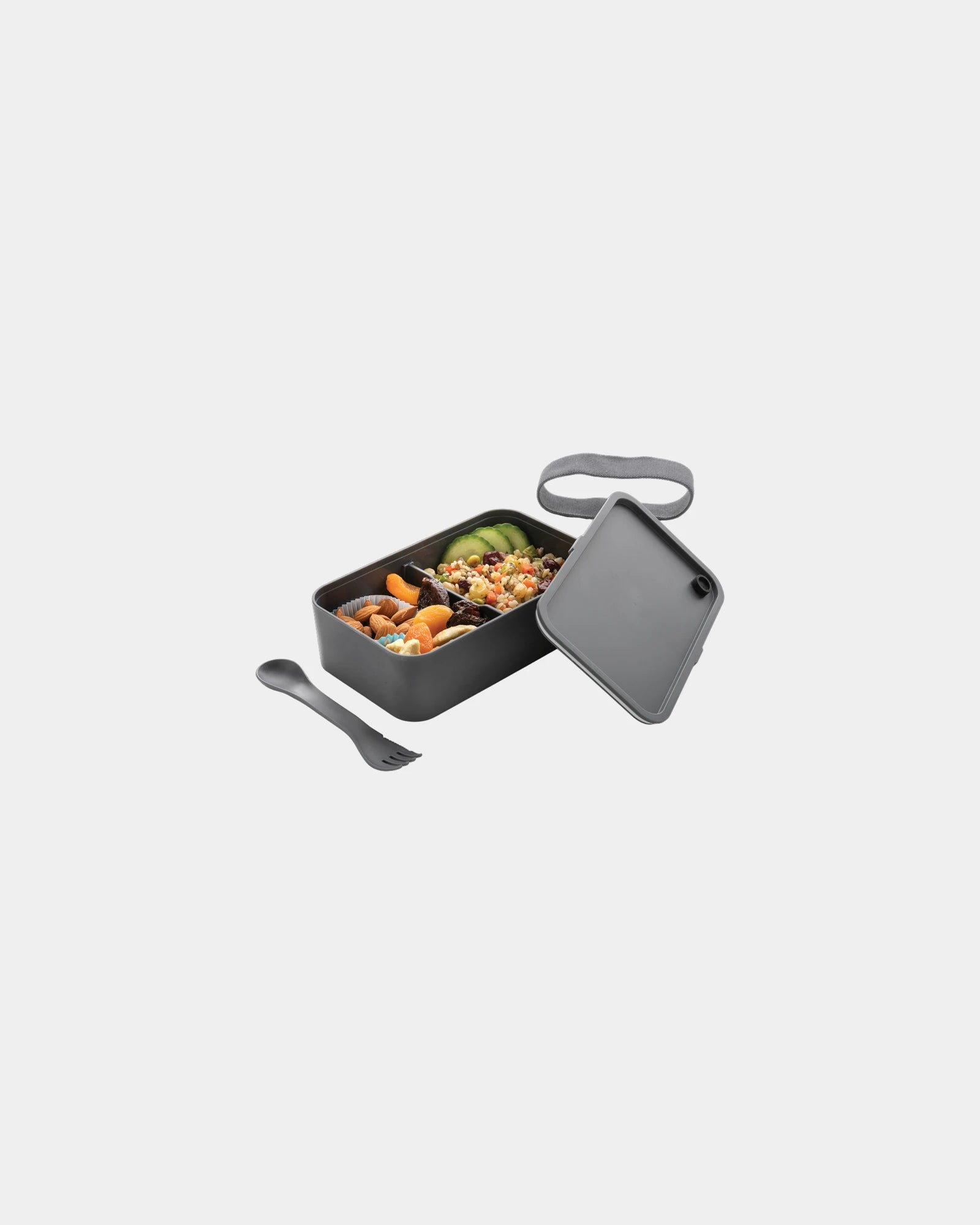 Lunch box PP 0,8L con posata inclusa da personalizzare - 1