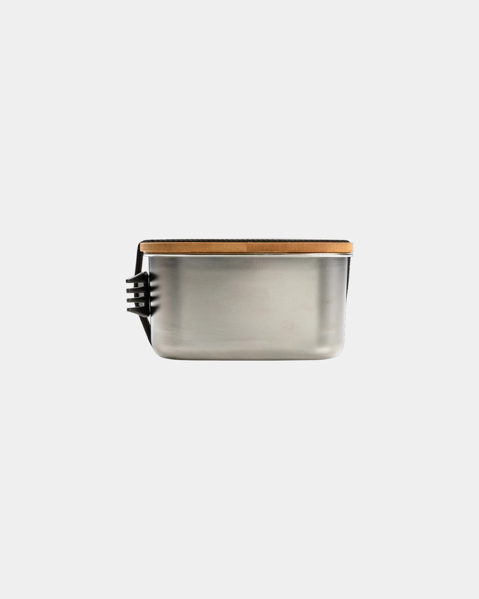 Lunch box acciaio inox coperchio bambù da personalizzare - 6