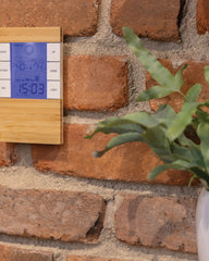 Stazione meteo bambù riciclato Utah da personalizzare - 5