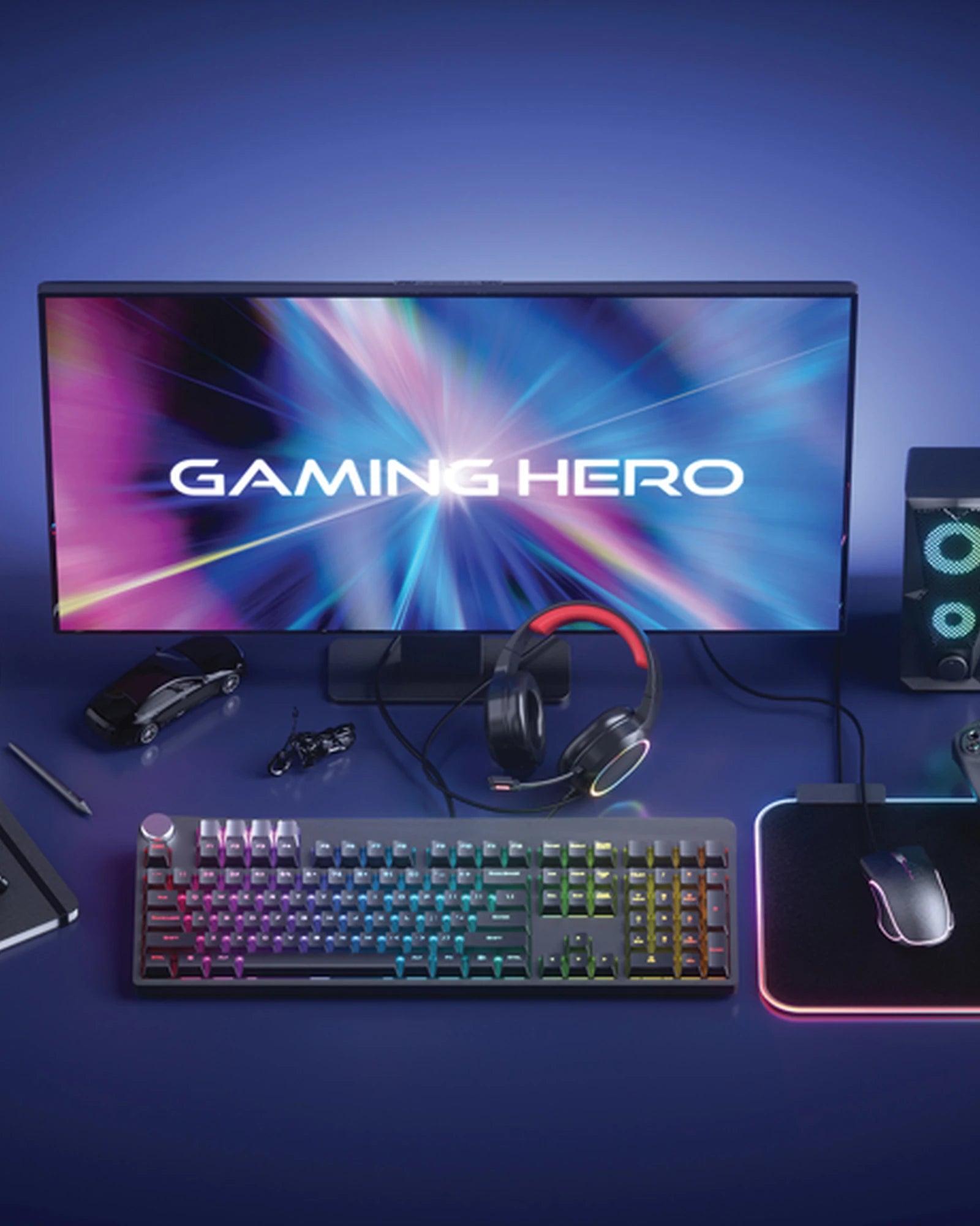 Mouse gaming RGB 7200 DPI cavo 160 cm da personalizzare - 1
