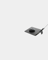Tappetino mouse PU riciclato caricatore 10W da personalizzare