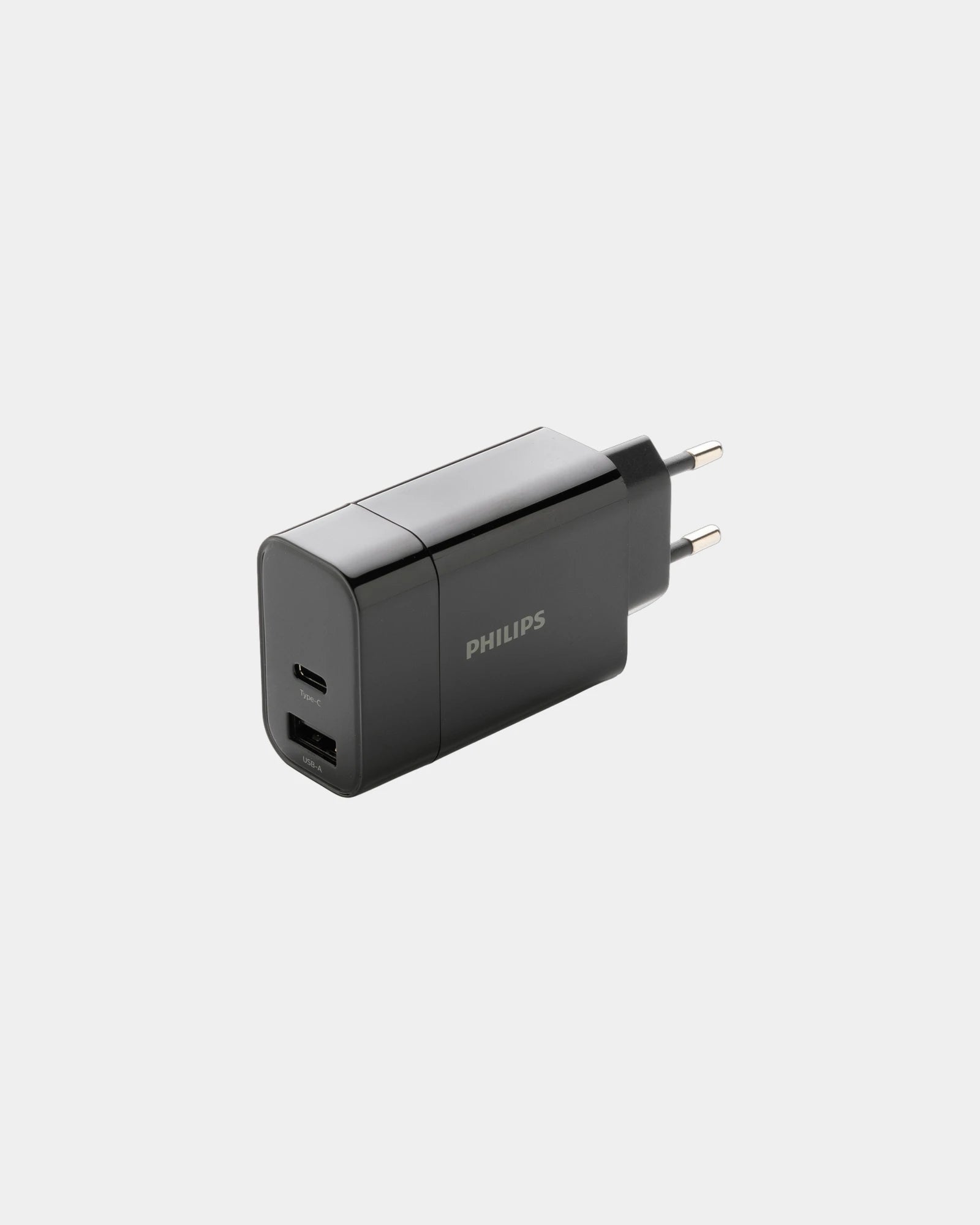 Caricatore da muro Philips USB-C 30W da personalizzare - Nero