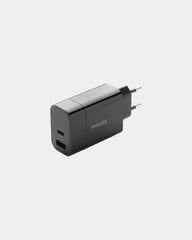 Caricatore da muro Philips USB-C 30W da personalizzare - Nero