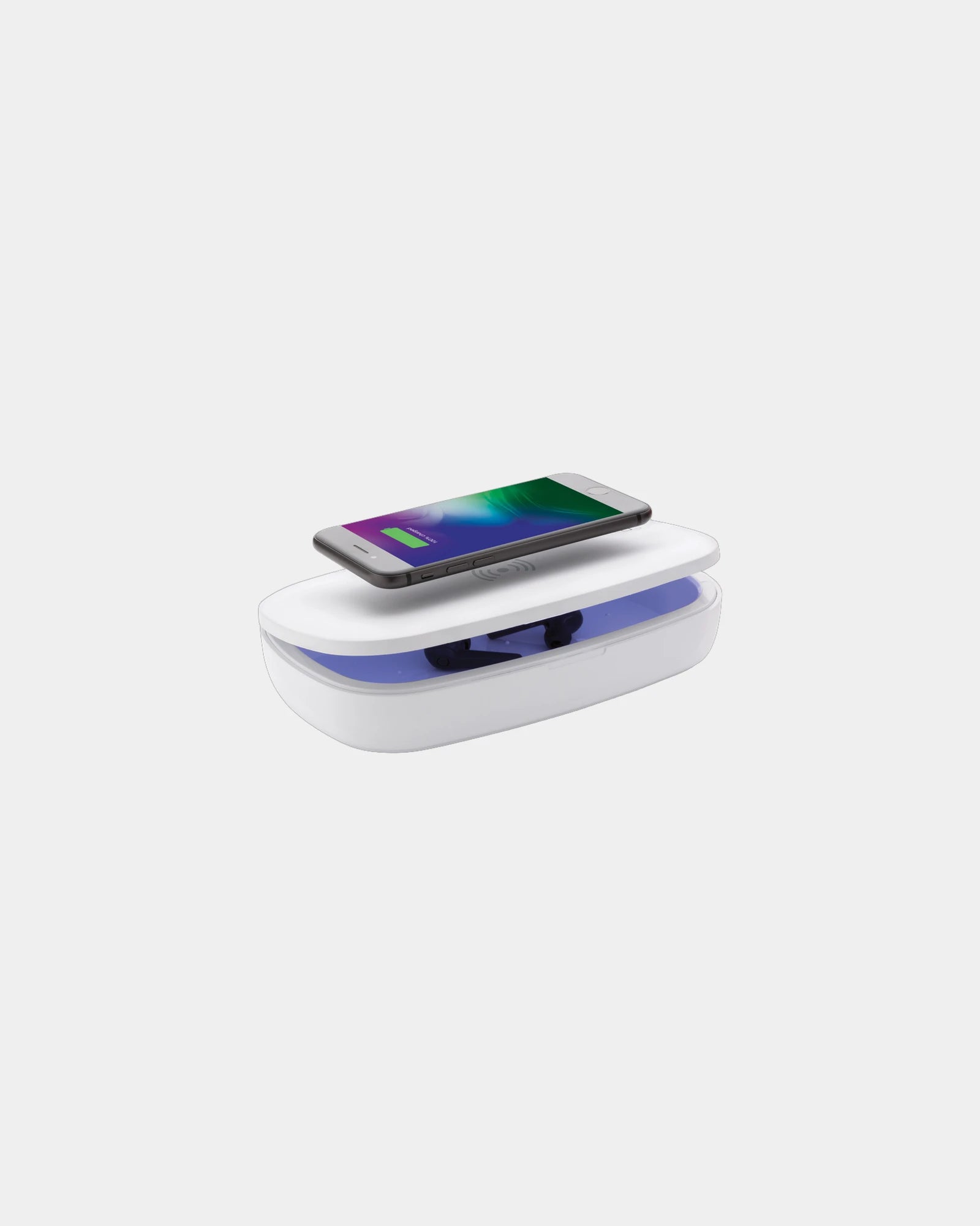 Sterilizzatore UV-C con caricatore wireless 5W da personalizzare - 2