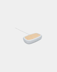 Sterilizzatore UV-C con caricatore wireless 5W da personalizzare - Grigio