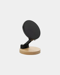 Supporto telefono RCS bambù magnetico da personalizzare - Nero