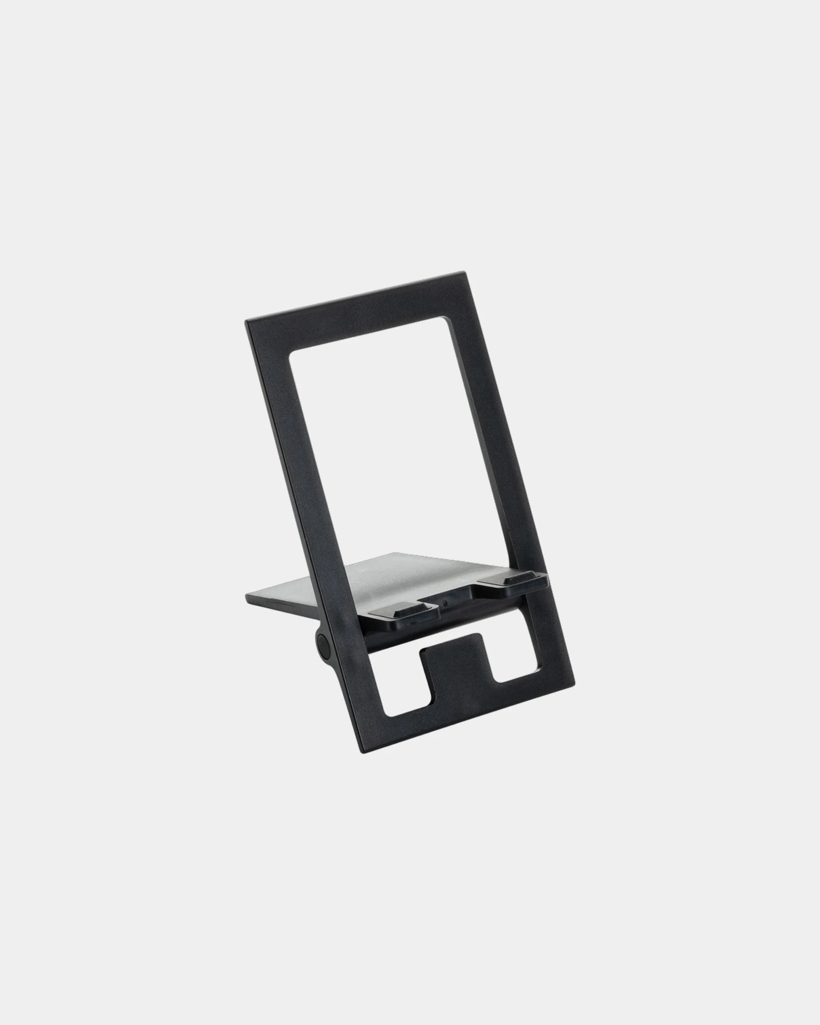 Supporto telefono pieghevole RCS riciclato da personalizzare - Nero