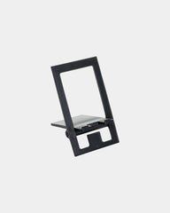 Supporto telefono pieghevole RCS riciclato da personalizzare - Nero