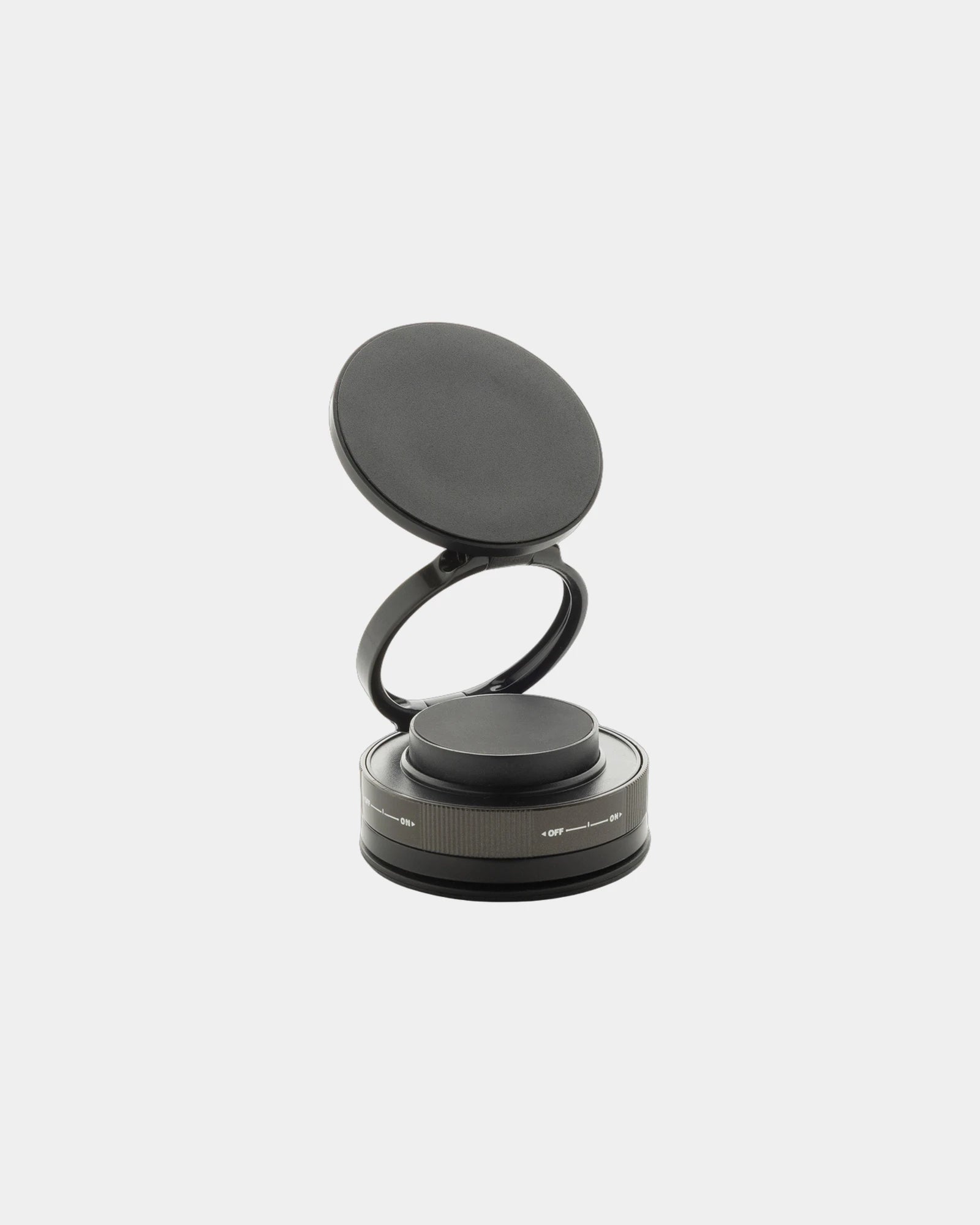 Supporto telefono 360° plastica riciclata da personalizzare - Nero