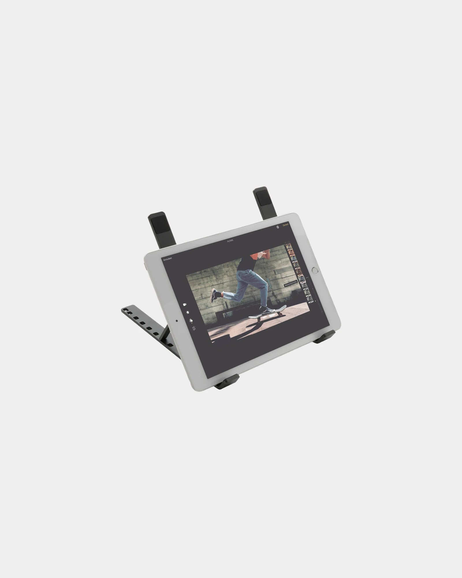 Supporto laptop alluminio riciclato RCS da personalizzare