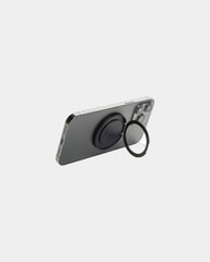 Porta cellulare magnetico riciclato Terra personalizzato da personalizzare - Grigio
