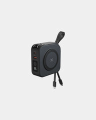 Power bank 5in1 10.000 mAh Saratoga da personalizzare - Nero