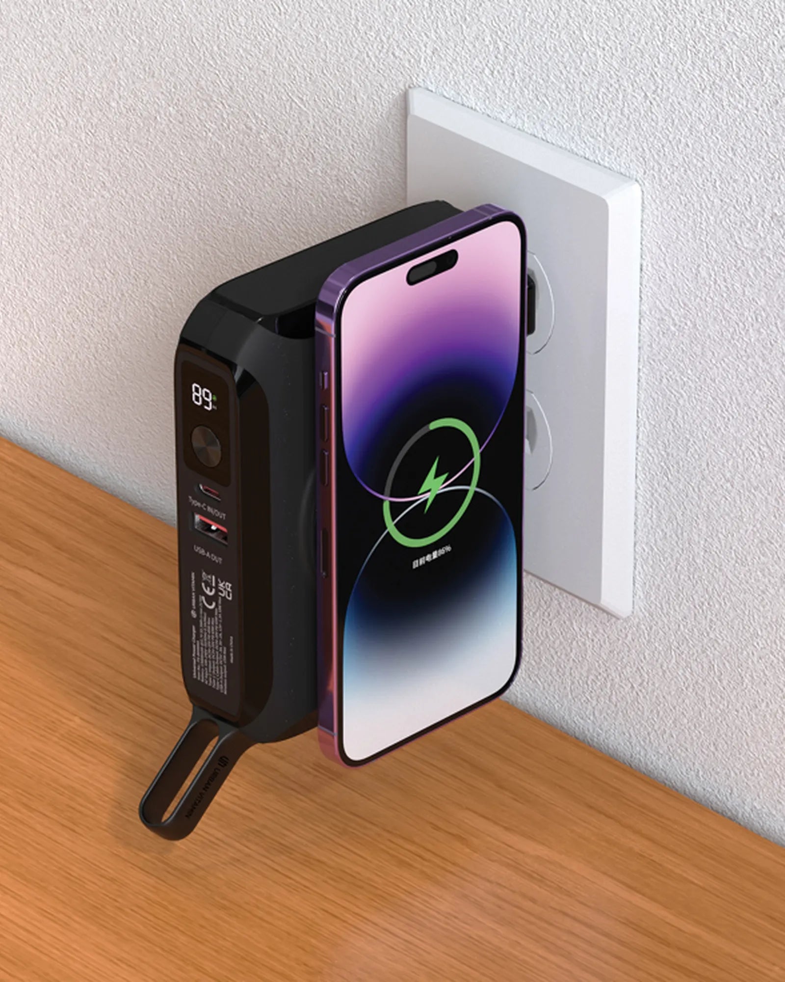 Power bank universale 65W Oxnard da personalizzare - 7