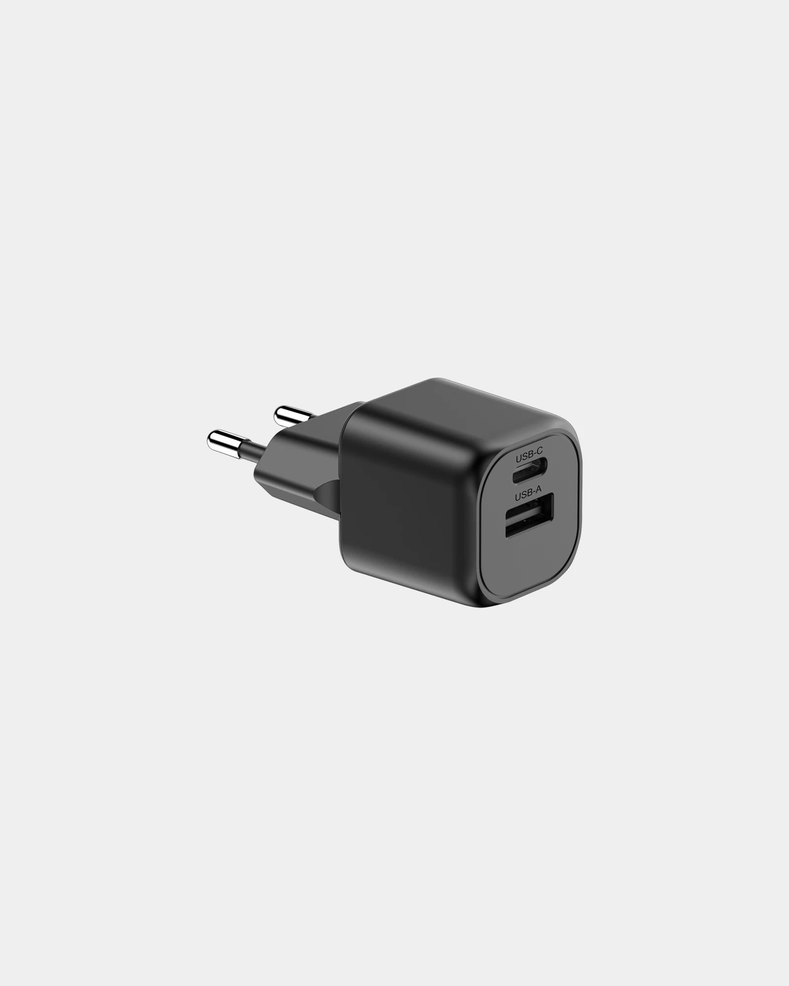 Caricatore GaN 20W riciclato Monterey da personalizzare - Nero