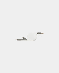 Promotional retractable 3-in-1 charging cable - 12