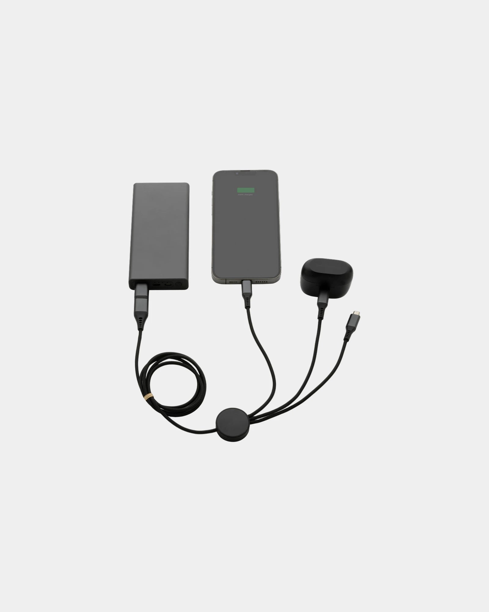 Multi-cavo riciclato 6-in-1 alluminio 120cm da personalizzare - 2