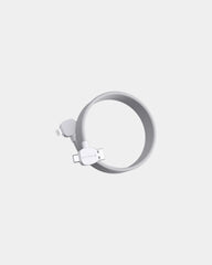 Cavo di ricarica riciclato 65W Stockton da personalizzare - Bianco