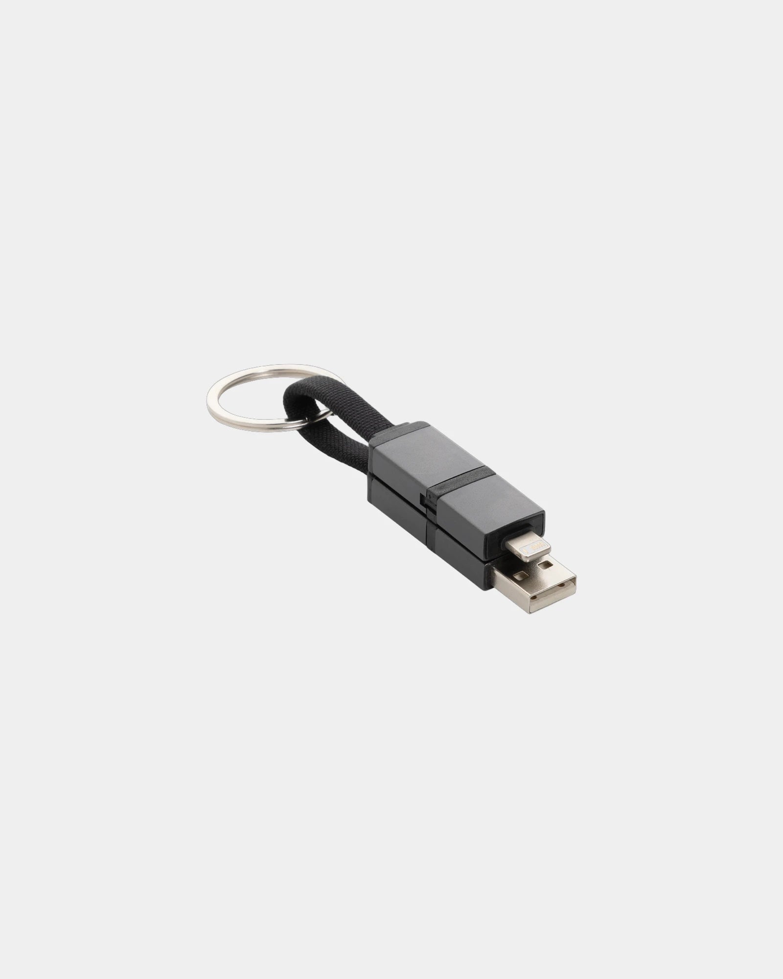 Multi-cavo riciclato 60W alluminio Terra da personalizzare - Grigio