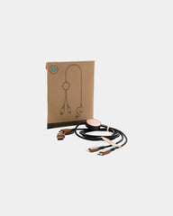 Multi-cavo 6-in-1 riciclato 120 cm da personalizzare - 1