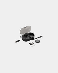 Kit di ricarica 60W plastica riciclata RCS da personalizzare - Nero