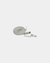Cavo magnetico riciclato 60W 2 in 1 da personalizzare - Grigio