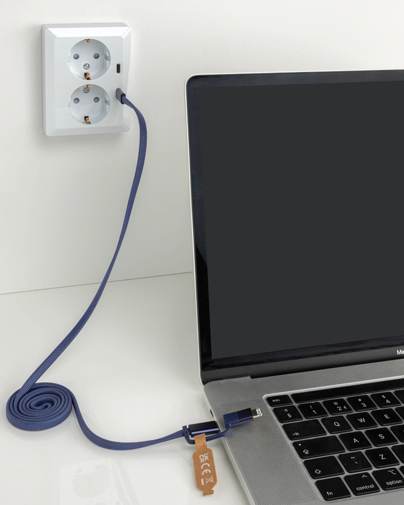 Cavo magnetico riciclato 60W 2 in 1 da personalizzare - 31