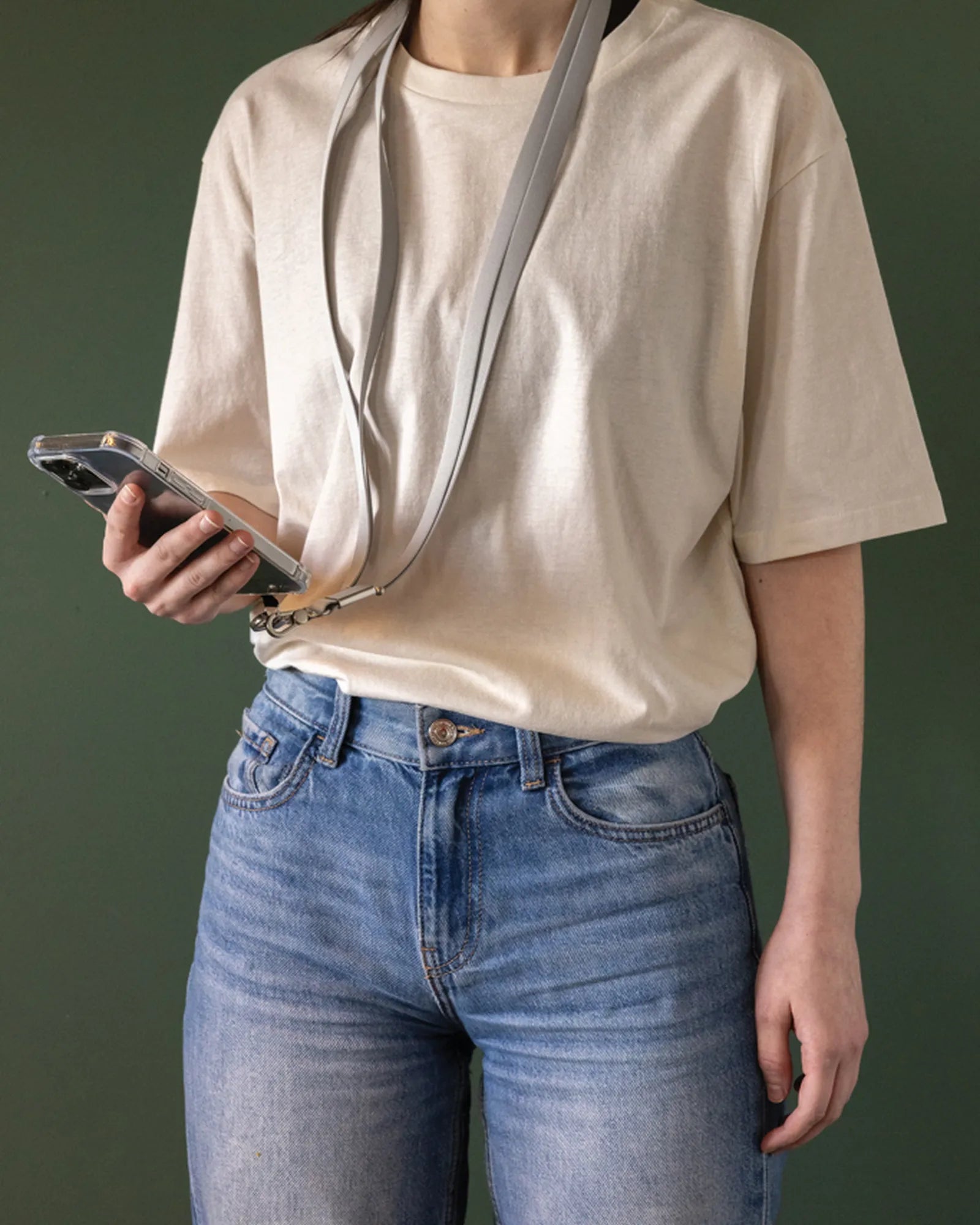 Tracolla per telefono RPET regolabile da personalizzare - 19