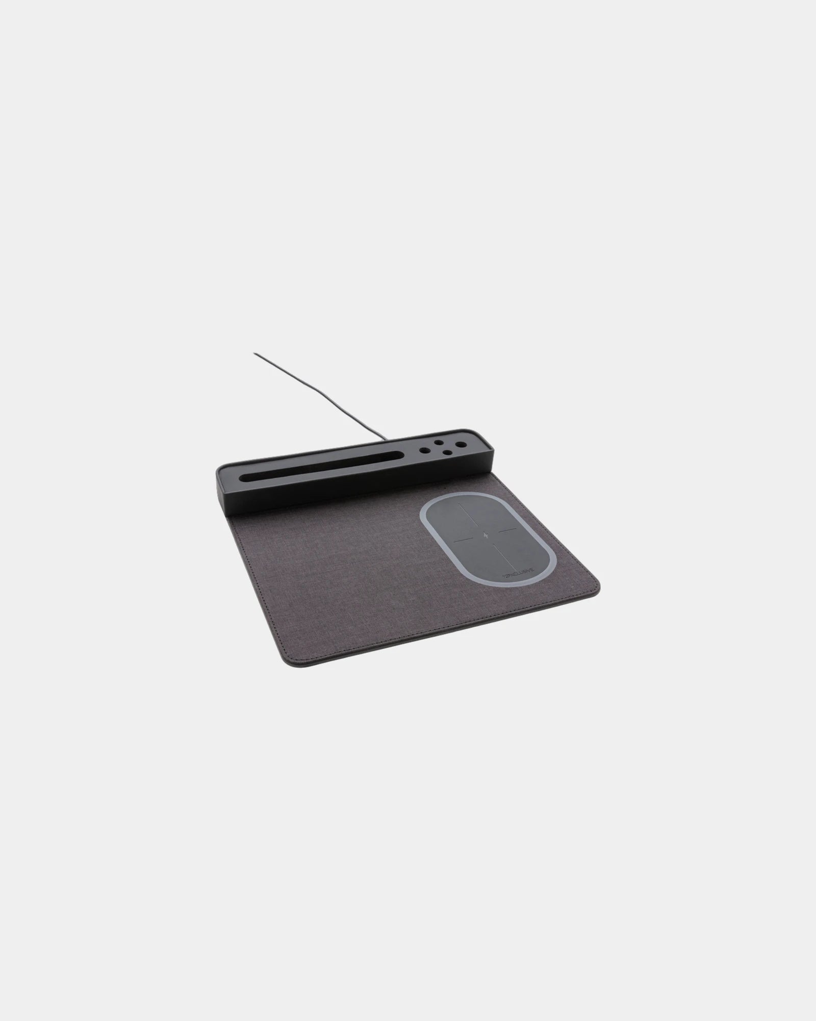 Tappetino mouse caricatore wireless 5W da personalizzare - Nero