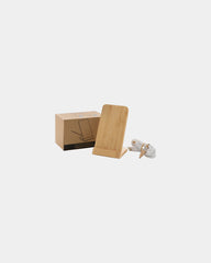 Caricatore wireless bambù FSC 5W da personalizzare - 2
