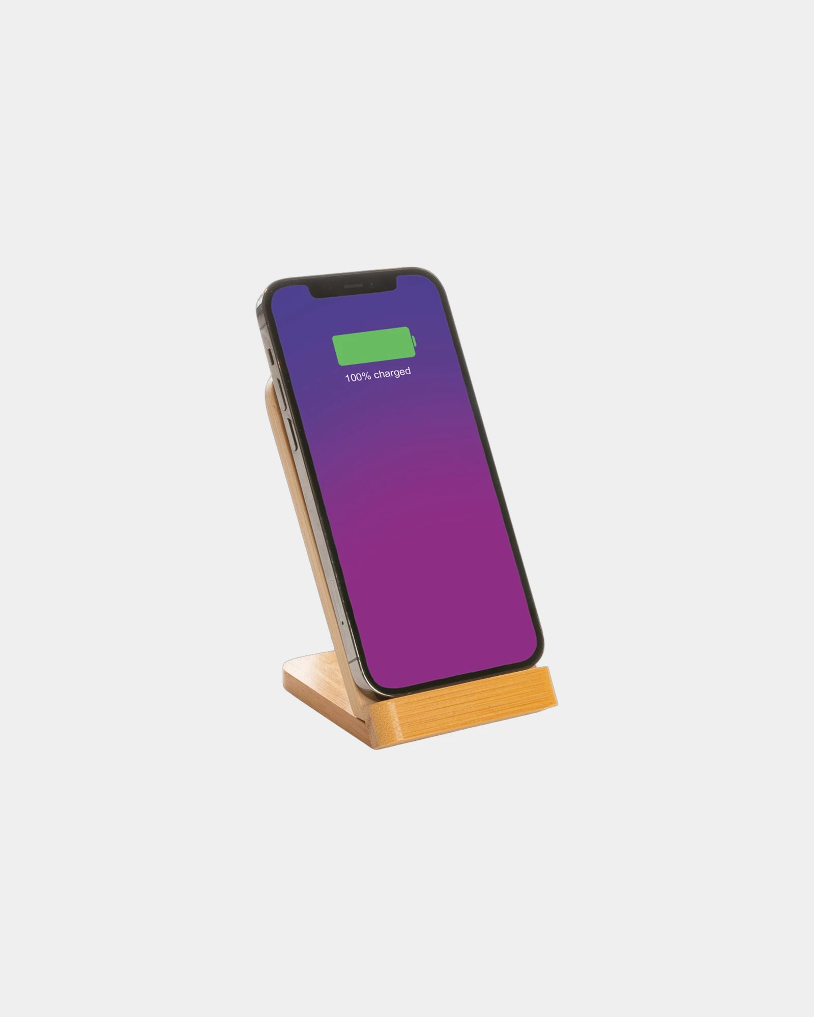 Caricatore wireless bambù FSC 5W da personalizzare - 1