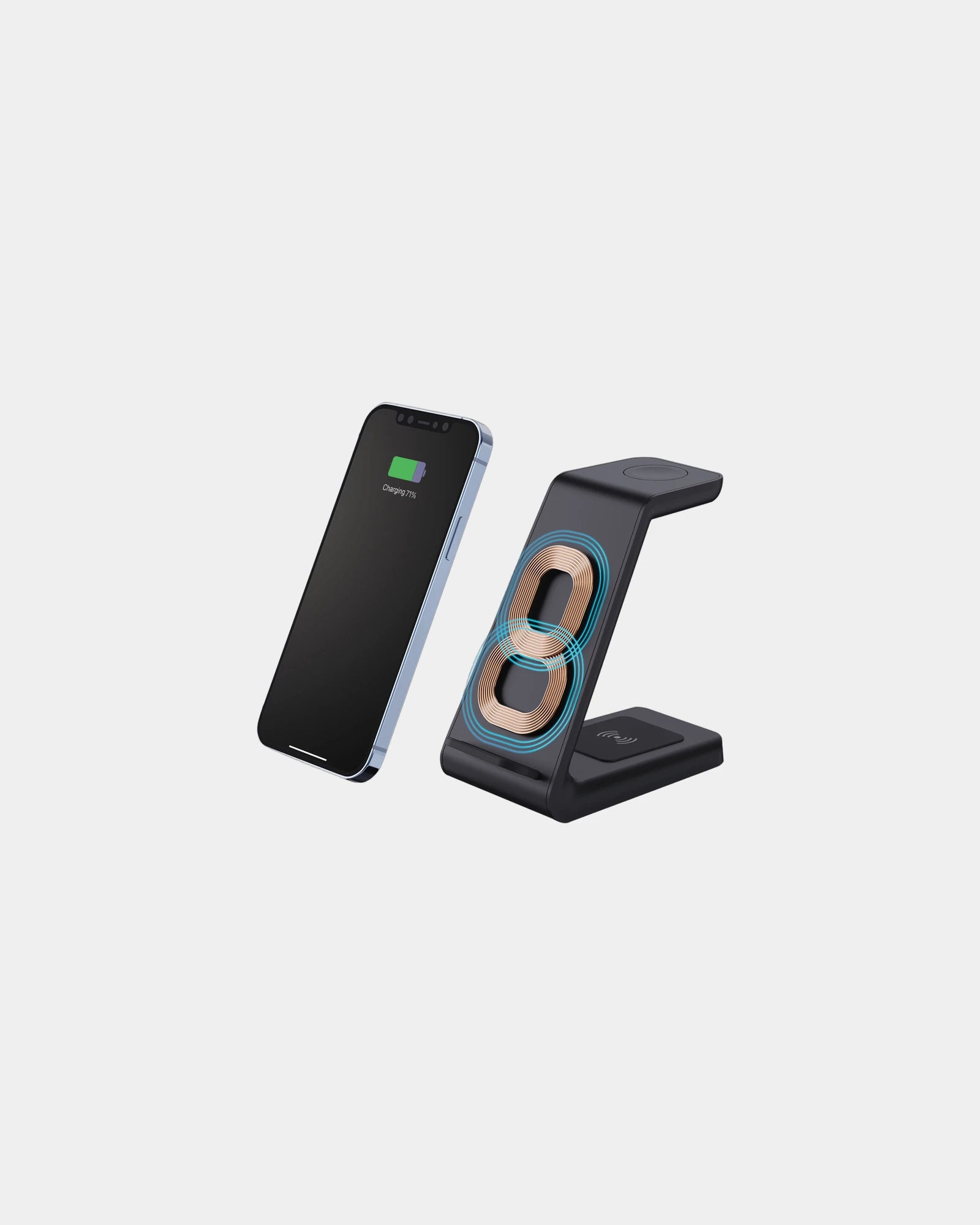 Caricatore wireless riciclato Fairfield da personalizzare - 3