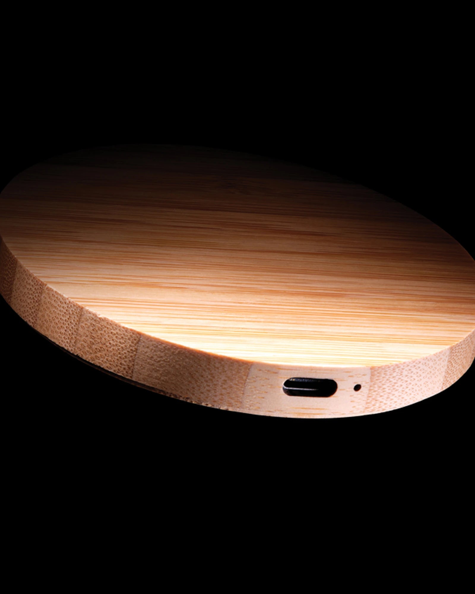 Caricatore wireless bambù FSC 15W da personalizzare - 4