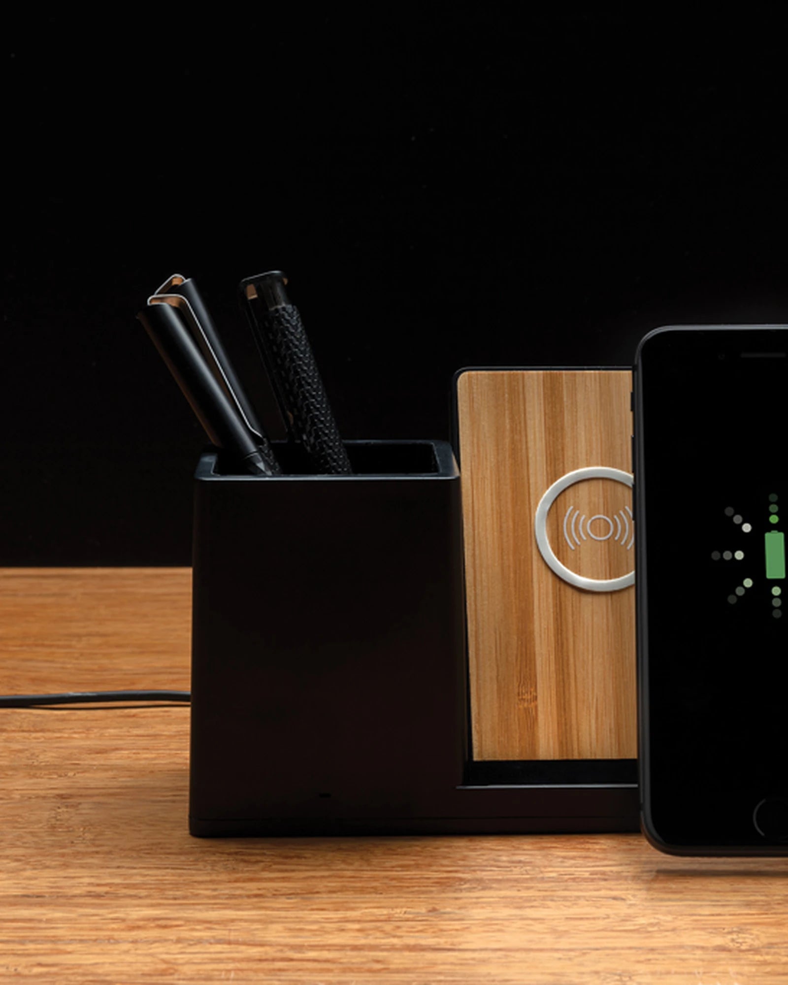Caricatore wireless 10W porta-penna Ontario da personalizzare - 5