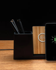 Caricatore wireless 10W porta-penna Ontario da personalizzare - 5