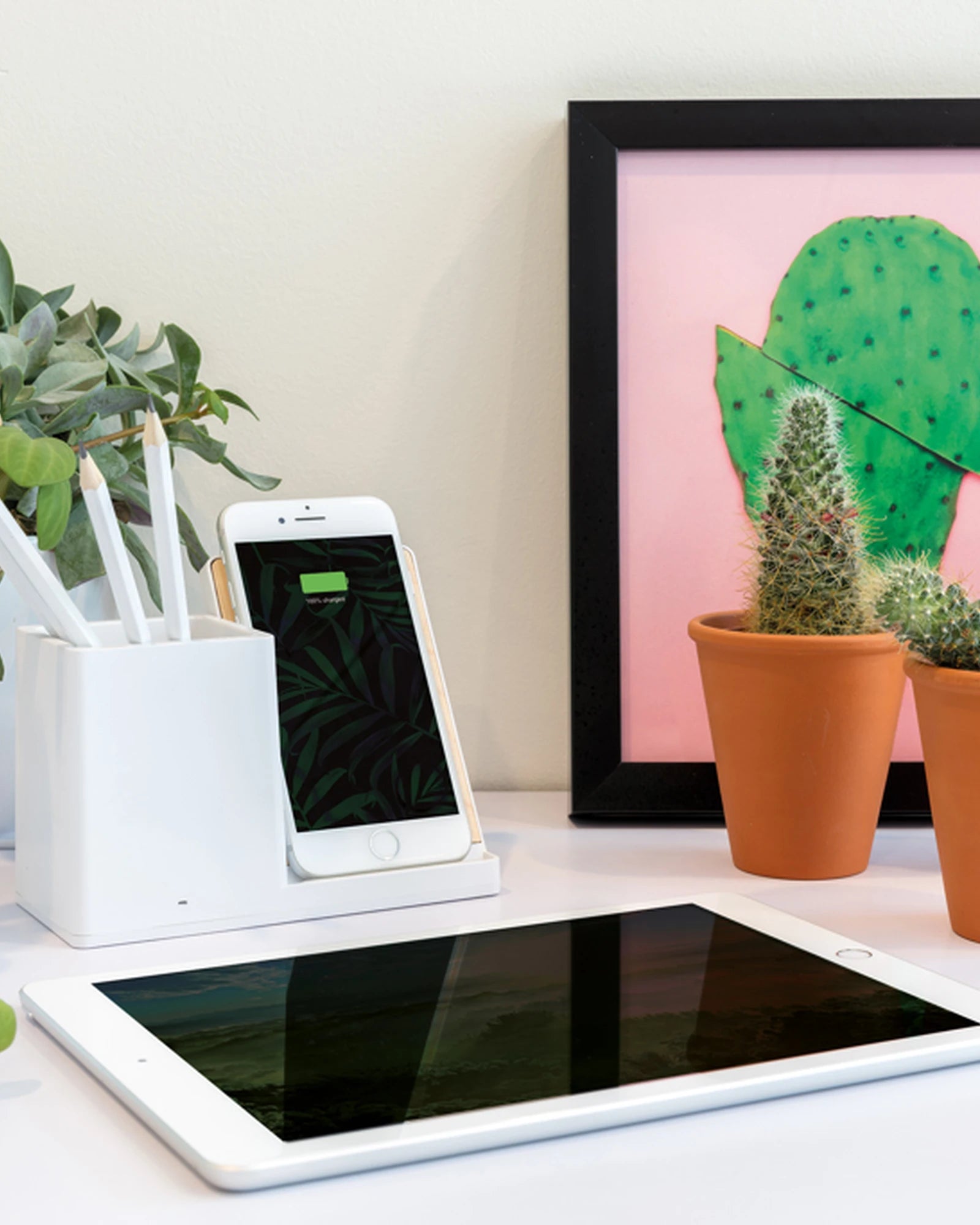 Caricatore wireless 10W porta-penna Ontario da personalizzare - 12