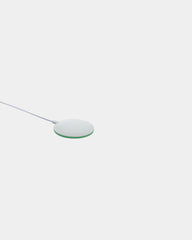 Caricatore wireless riciclato RCS 15W da personalizzare - Bianco