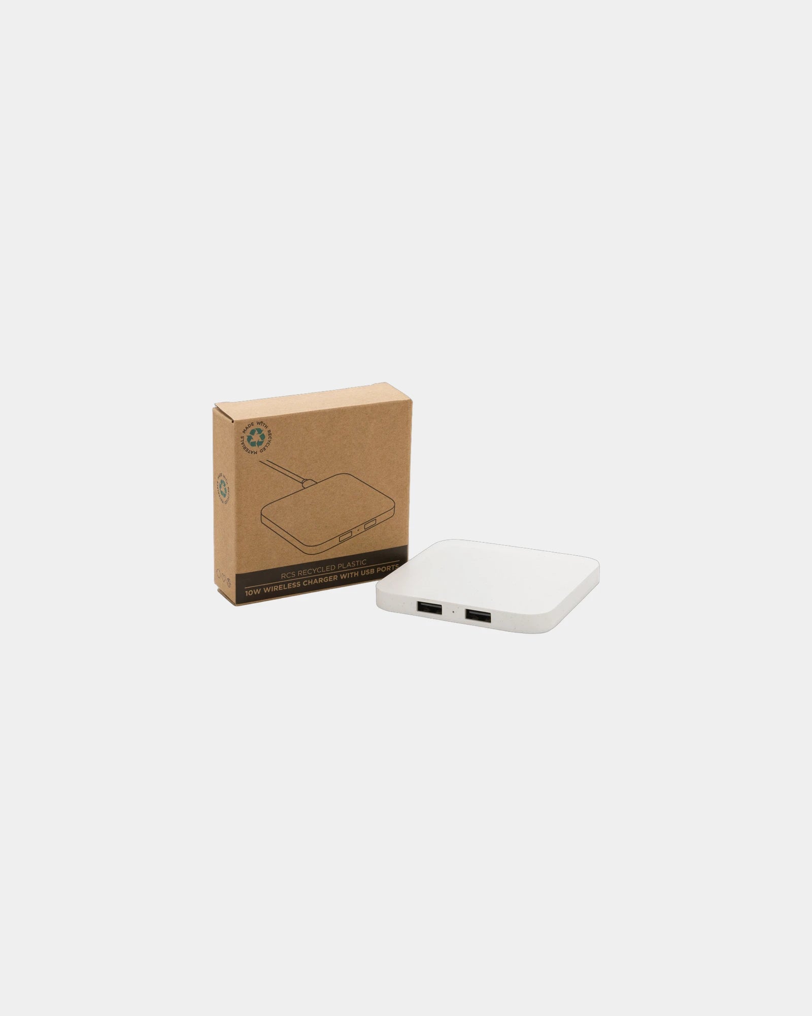 Caricatore wireless riciclato RCS 10W da personalizzare - 2