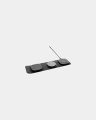 Caricatore wireless 15W plastica riciclata da personalizzare - Grigio