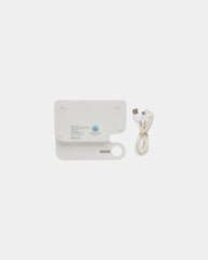 Caricatore wireless doppio 15W plastica riciclata da personalizzare - 2