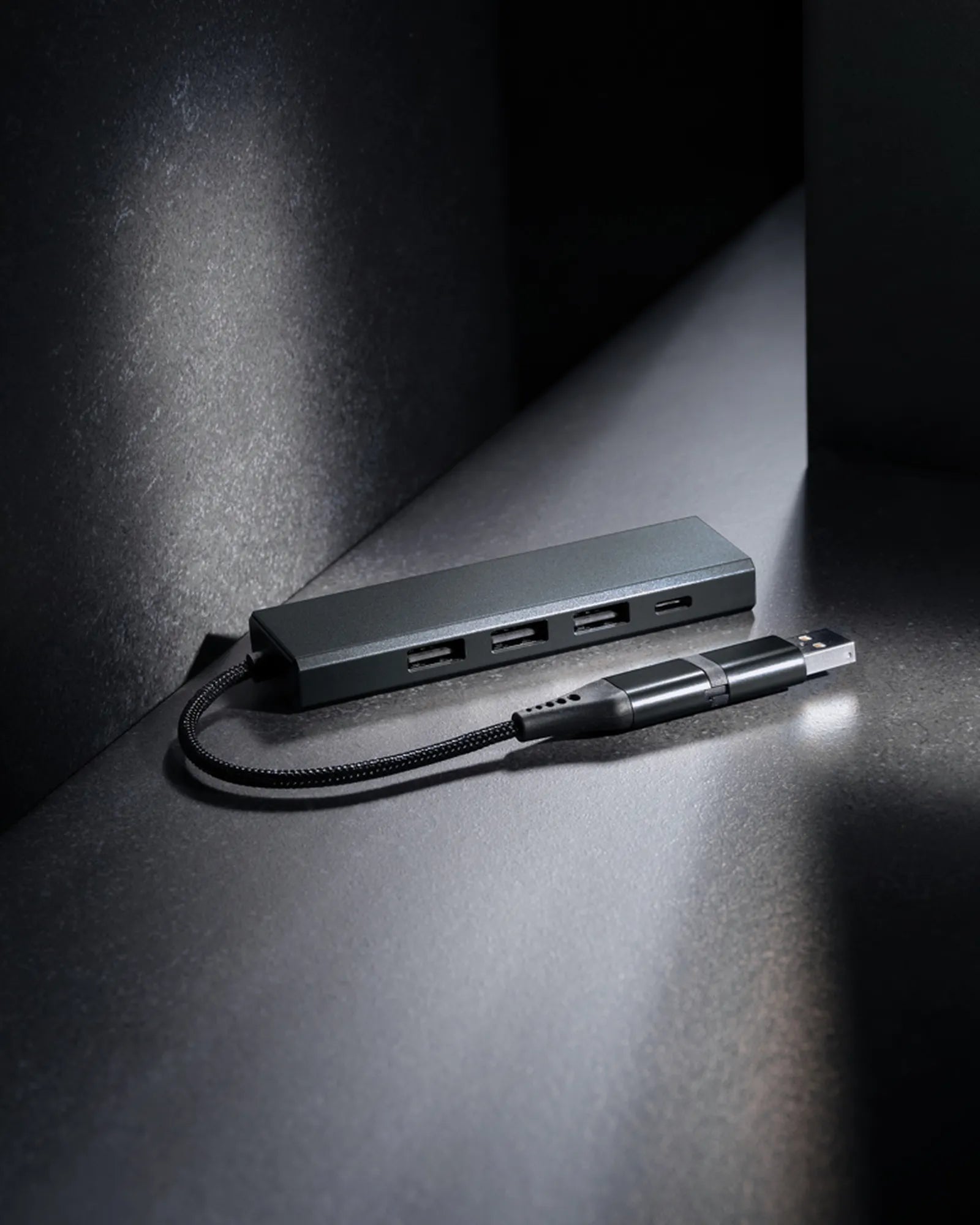 Hub USB 3 porte alluminio riciclato da personalizzare - 4
