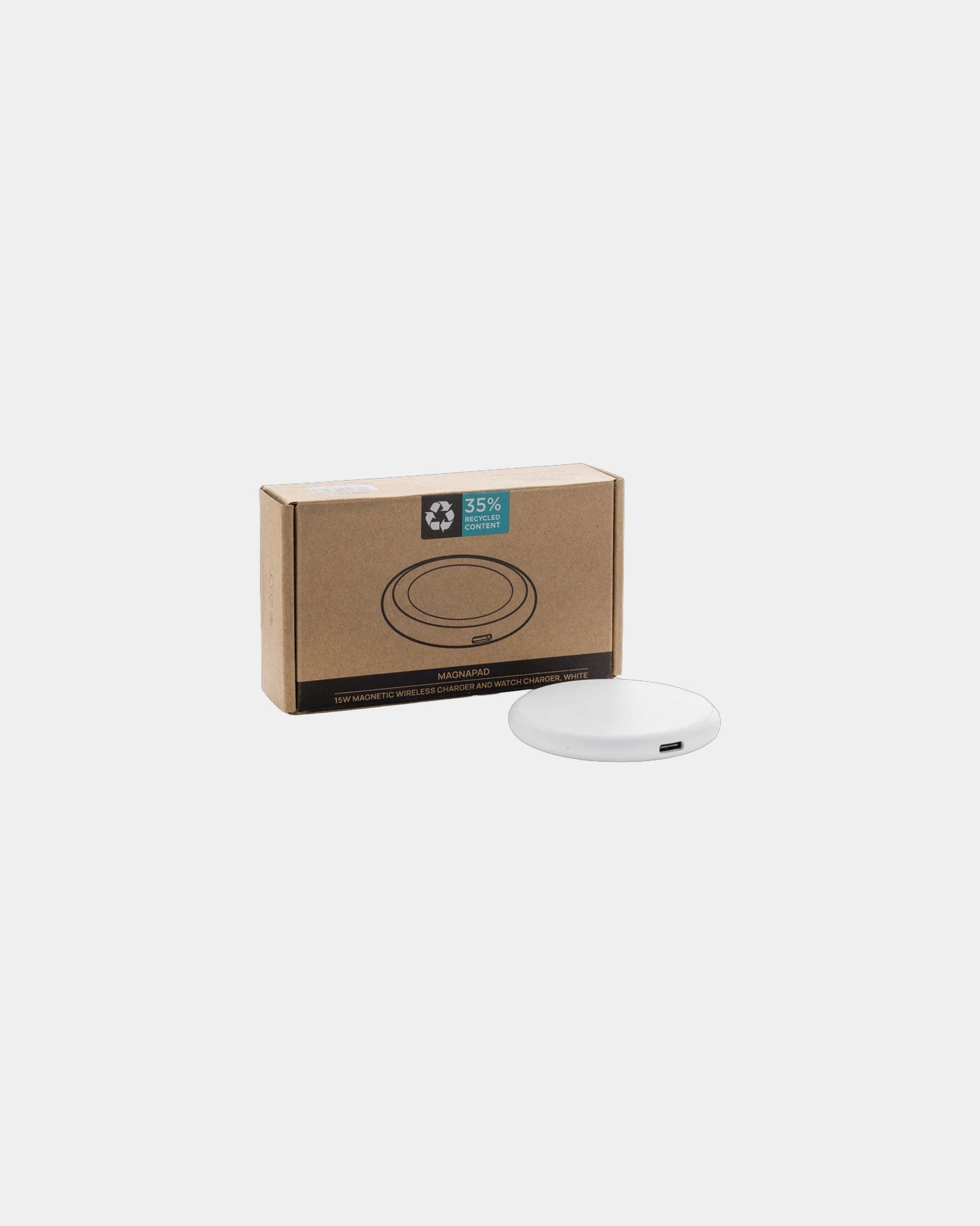 Caricatore wireless 15W riciclato Magnapad da personalizzare - 10