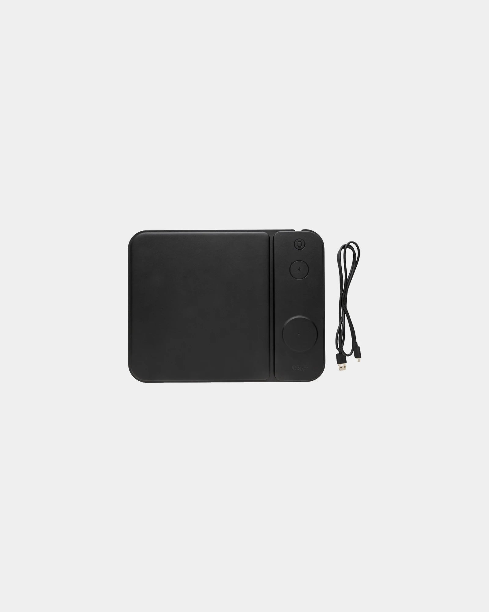 Tappetino mouse ricarica wireless 15W PU riciclato da personalizzare