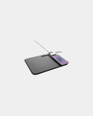 Tappetino mouse ricarica wireless 15W PU riciclato da personalizzare