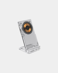 Caricatore wireless magnetico 15W da personalizzare - Trasparente
