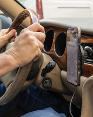Supporto auto magnetico riciclato 15W da personalizzare - 9
