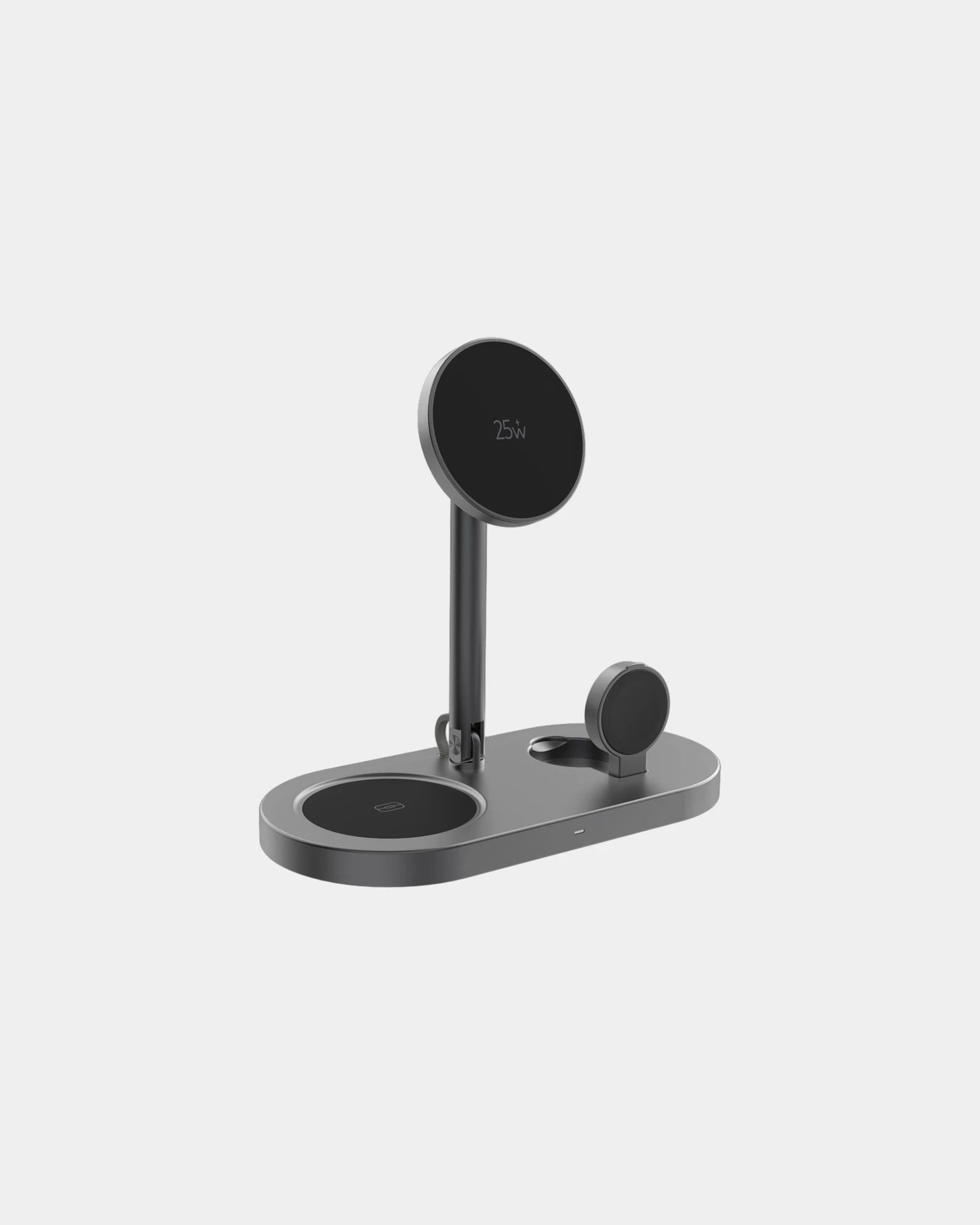Caricatore magnetico 25W riciclato RCS da personalizzare - Grigio