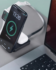 Caricatore wireless 3 in 1 riciclato Arcadia da personalizzare - 9