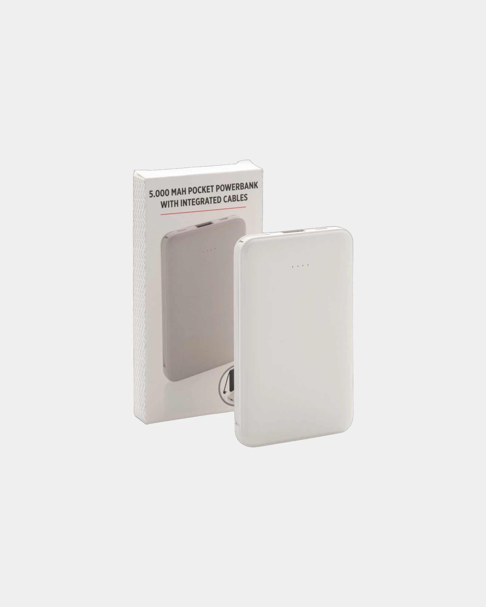 Power bank 5000 mAh con cavi integrati da personalizzare - 14