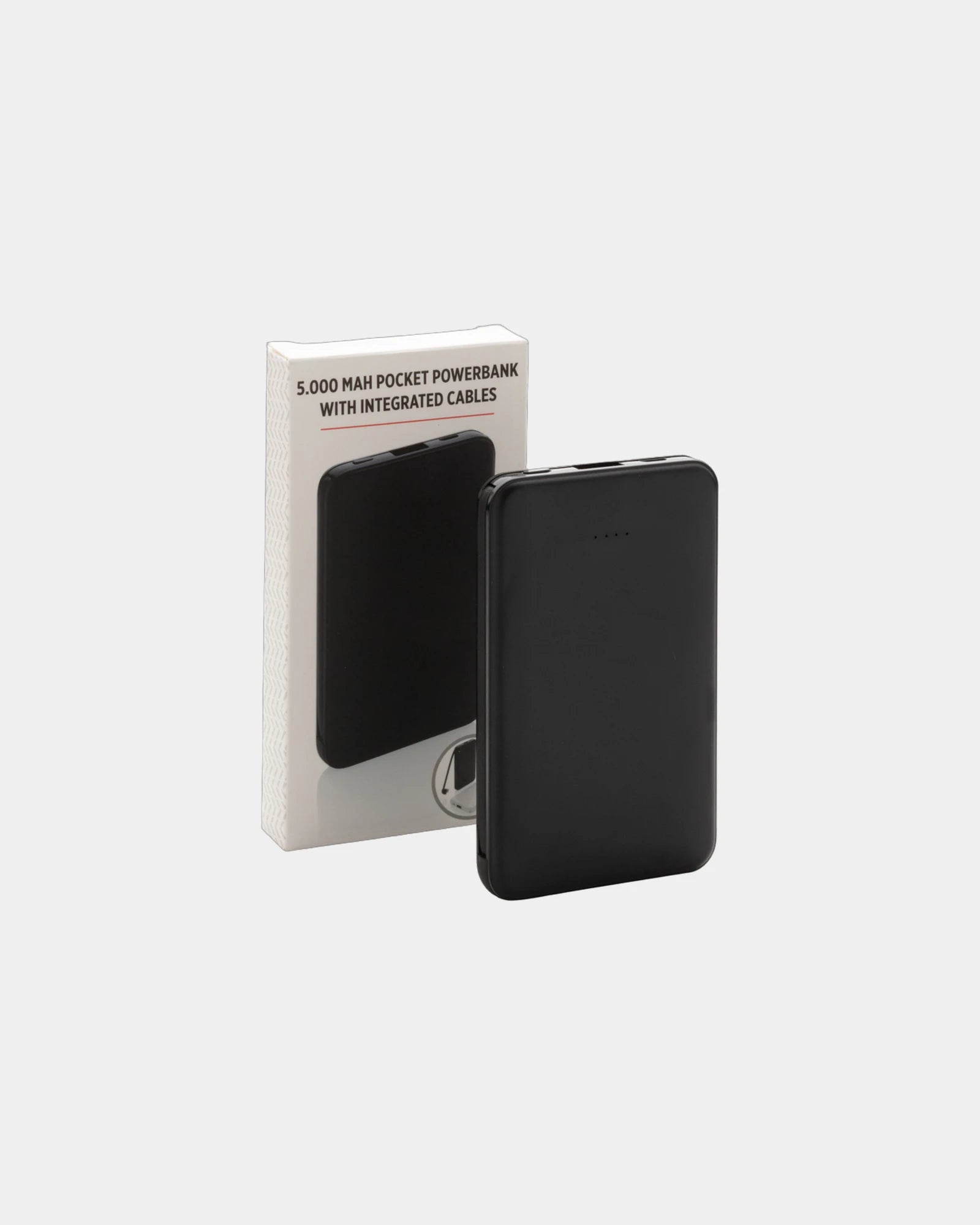 Power bank 5000 mAh con cavi integrati da personalizzare - 6